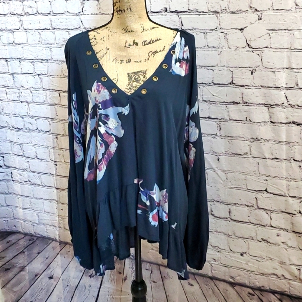 Vintage Havana Blouse Size M Long Sleeve Bohemian NWT
